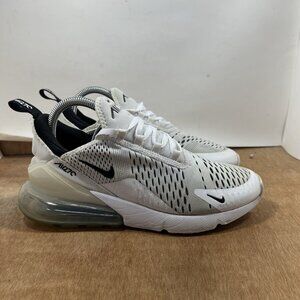 Nike Air Max 270 Womens Size 8.5 Shoes White Black Athletic Running Sneakers